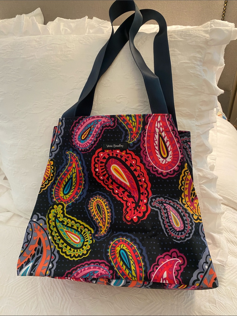 Vera Bradley Twilight Paisley Shoulder Tote